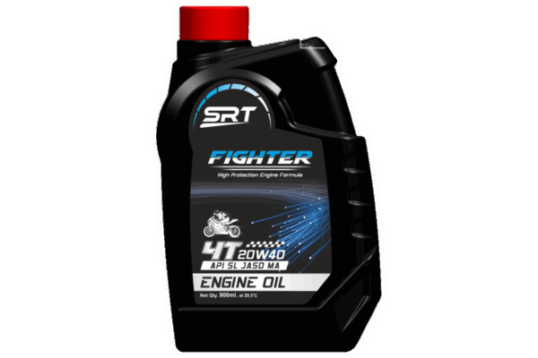 fighter 4t 20w40 for 4-stroke motorcycles