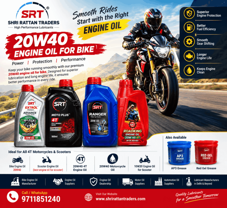 20w40 Engine Oil for Bike