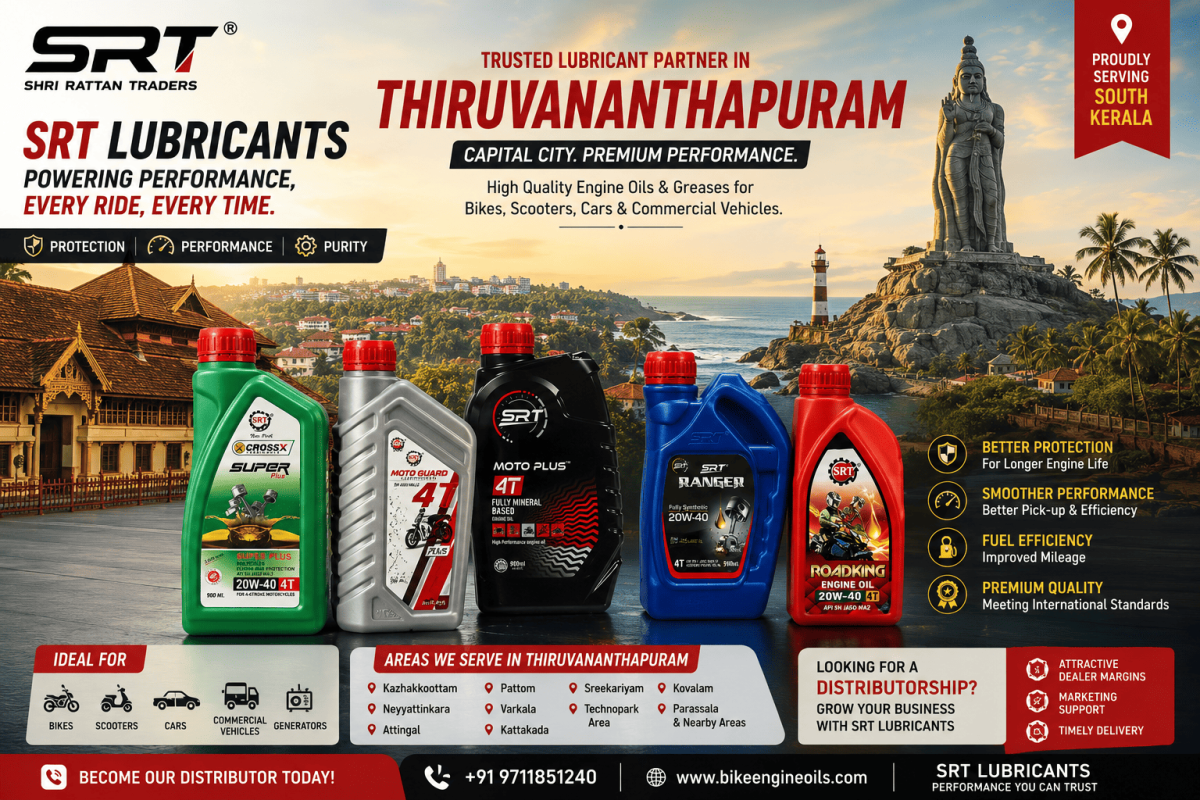 Bike Engine Oil Manufacturer in Thiruvananthapuram